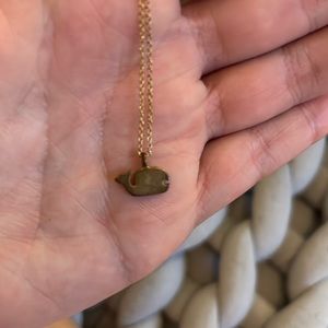 Whale necklace